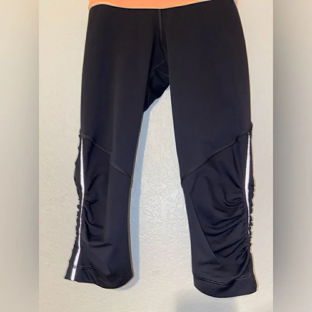 Lululemon‎ Run: For Your Life Crop black size 4 NWOT